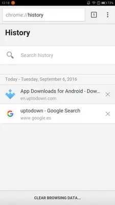 Google Chrome android App screenshot 18