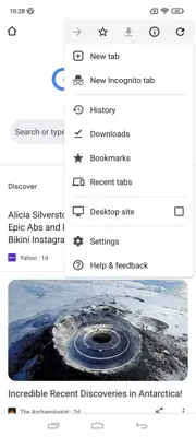 Google Chrome android App screenshot 6